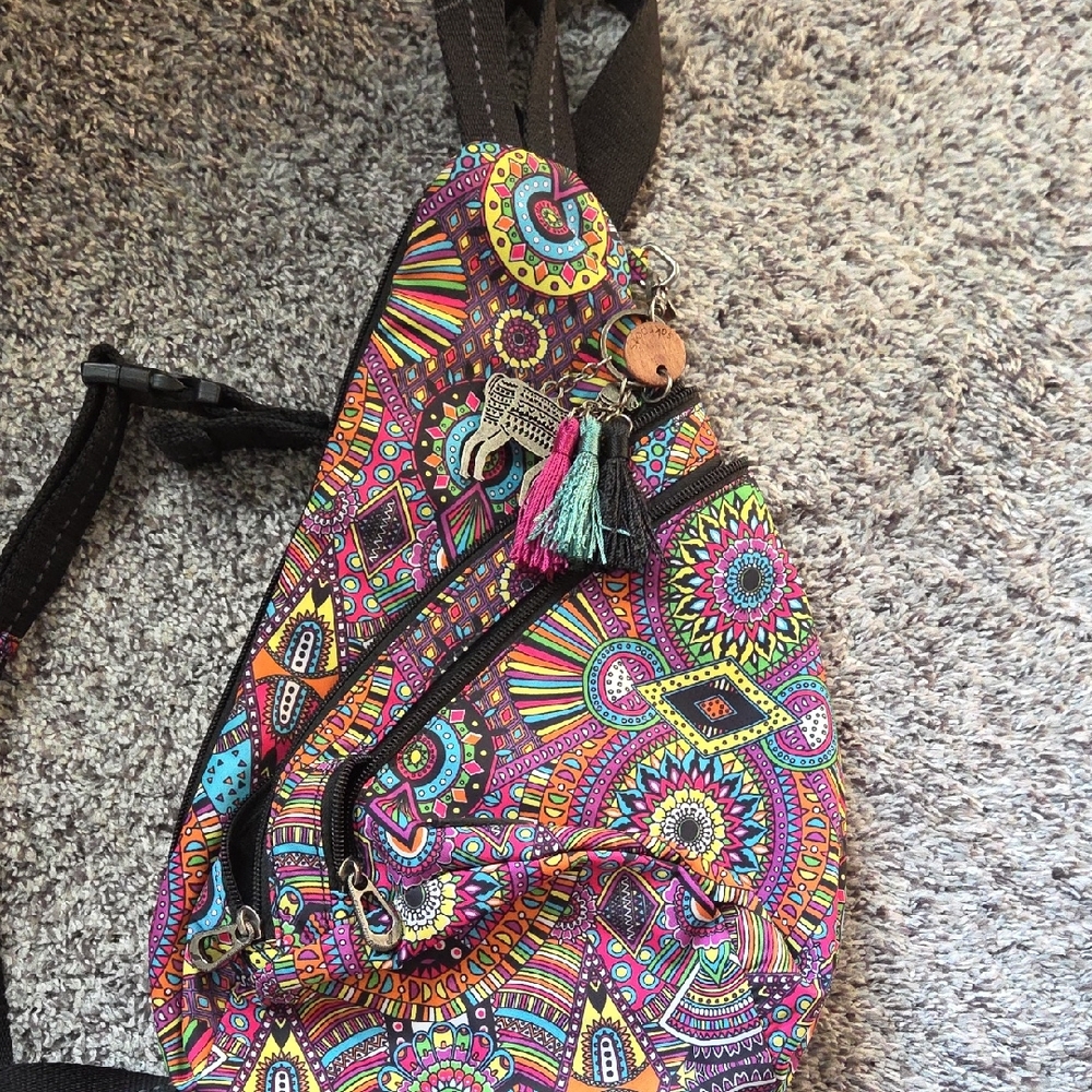 Sakroots Multicolor Patterned Backpack - image 1